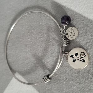 Faith bracelet